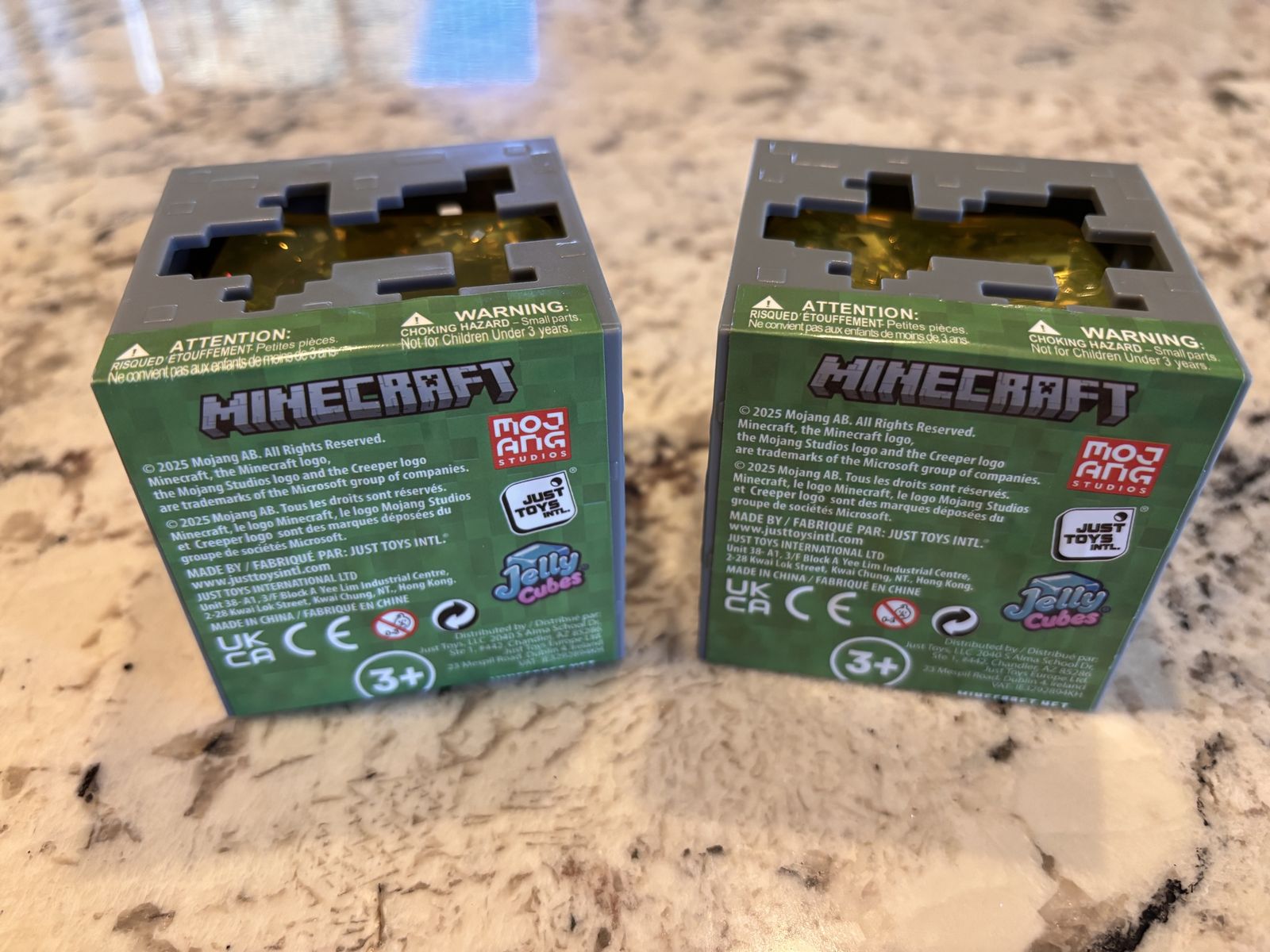 Minecraft Jelly Cubes Mystery Box