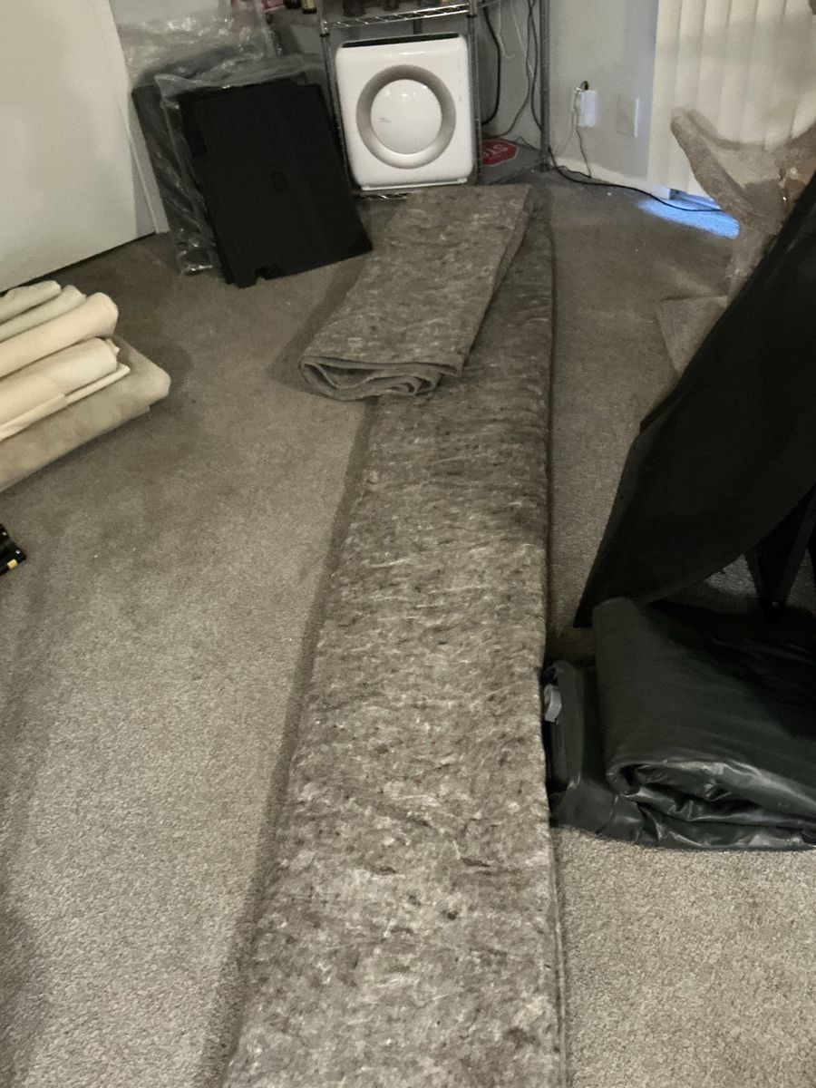 Large 14’ x 10’ Felt Rug Pad / Carpet Padding