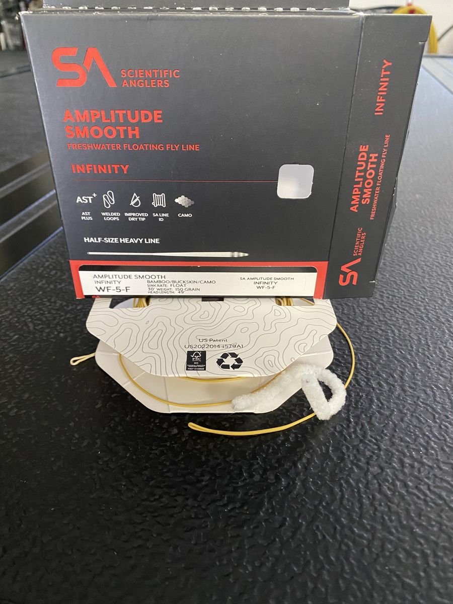 Scientific Anglers amplitude smooth Infinity fly line wf5f 