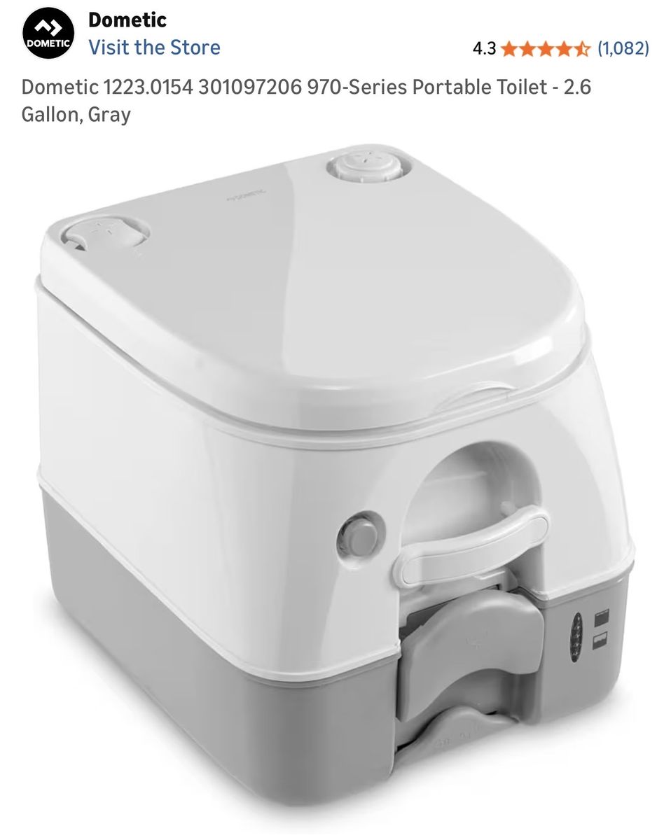 Dometic  970 Series. RV/ camping portable toilet