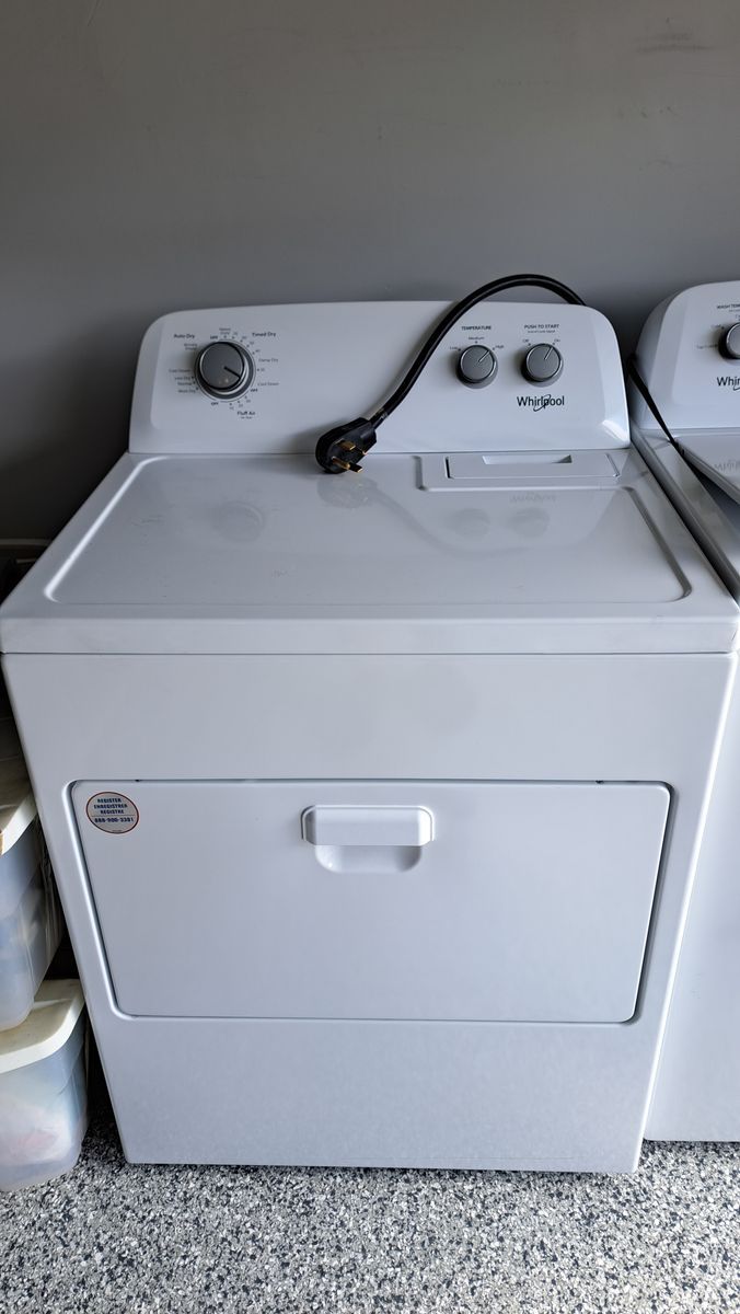 Whirlpool washer and dryer set