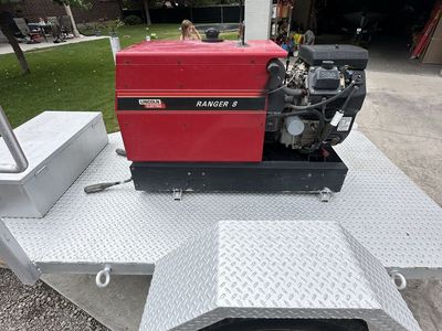 Lincoln Ranger 8 Welding machine with Trailer - Just Serviced, New Battery, 422 Hours