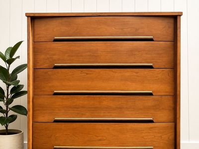 Tall MCM Dresser