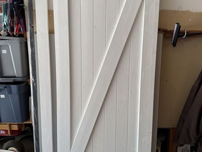 Barn Door with Hardware