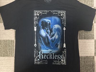 Powerless by Lauren Roberts Reckless Graphic T-Shirt Black
