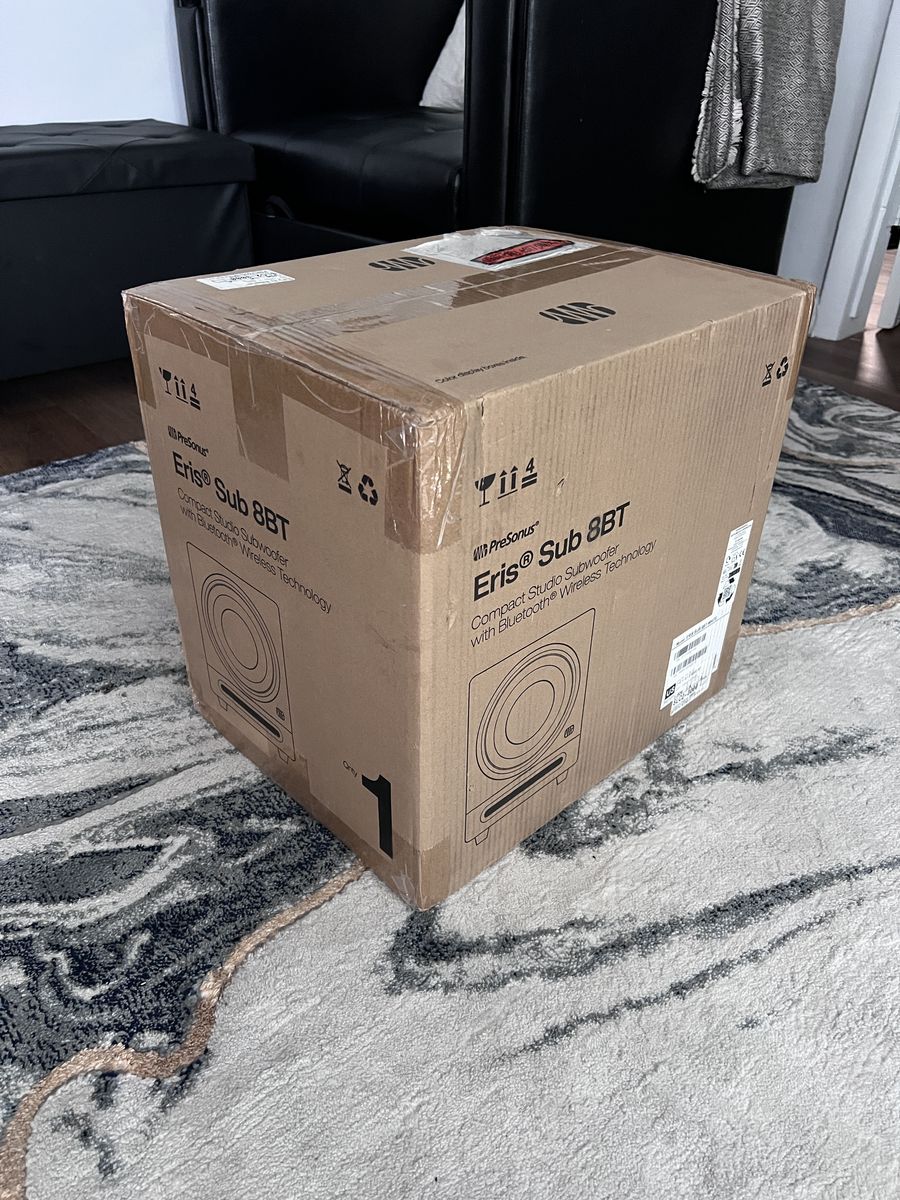 NEW Sealed PreSonus Eris Sub 8BT White Bluetooth Studio Subwoofer