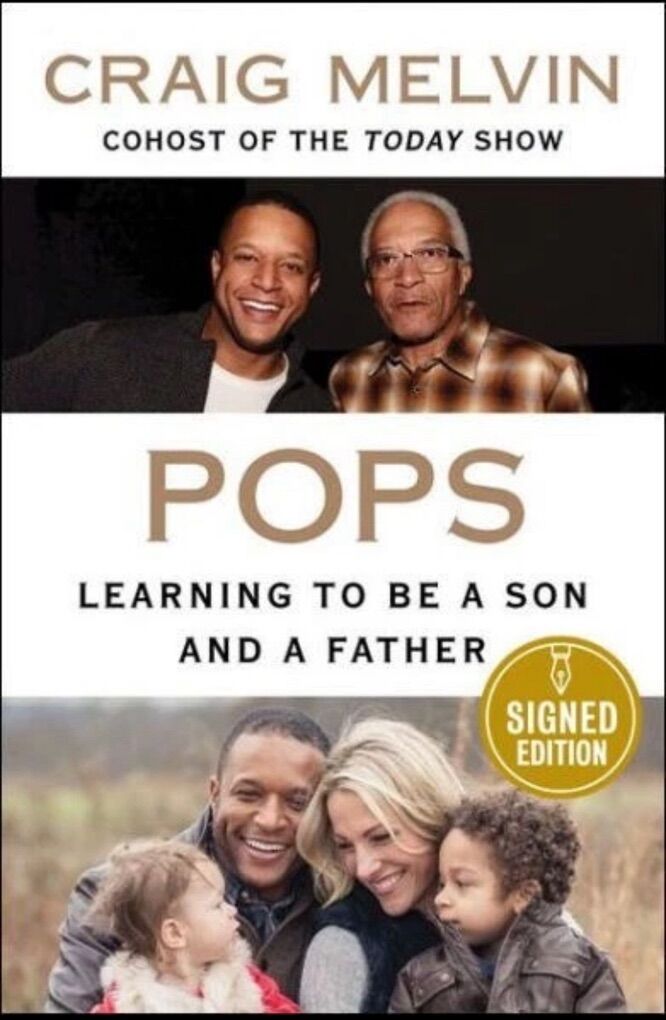 Craig Melvin SIGNED Book-First Edition-Hardcover