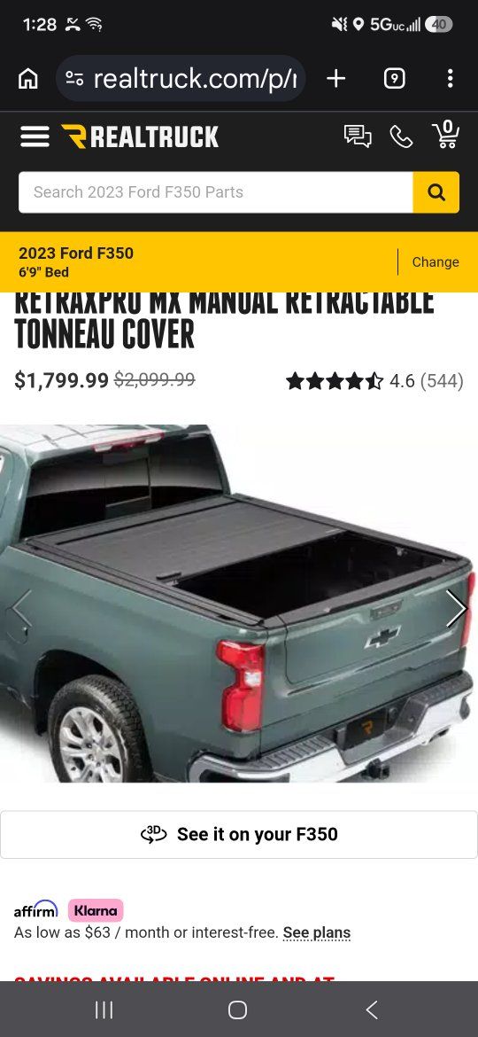 Retrax Tonneau