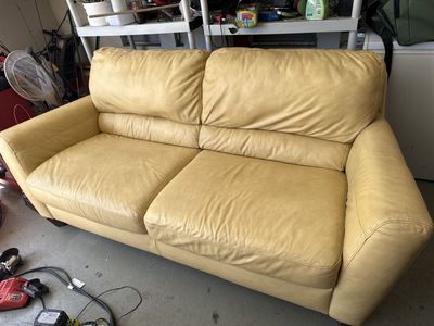 Free Leather Couch