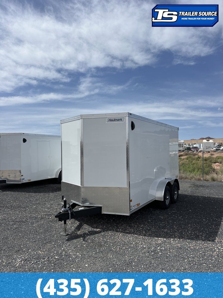 7x14 Haulmark Transport Enclosed Cargo Trailer - 7'0" Interior - 10K GVWR - .080 PolyCor