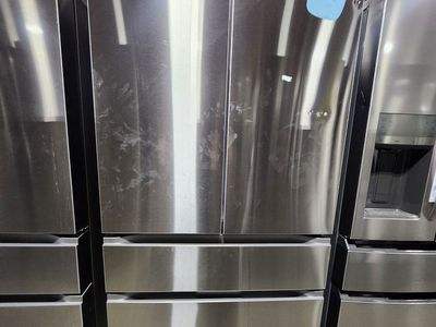LG Stainless Steel French Door Refrigerator with Double Freezer Drawers - New