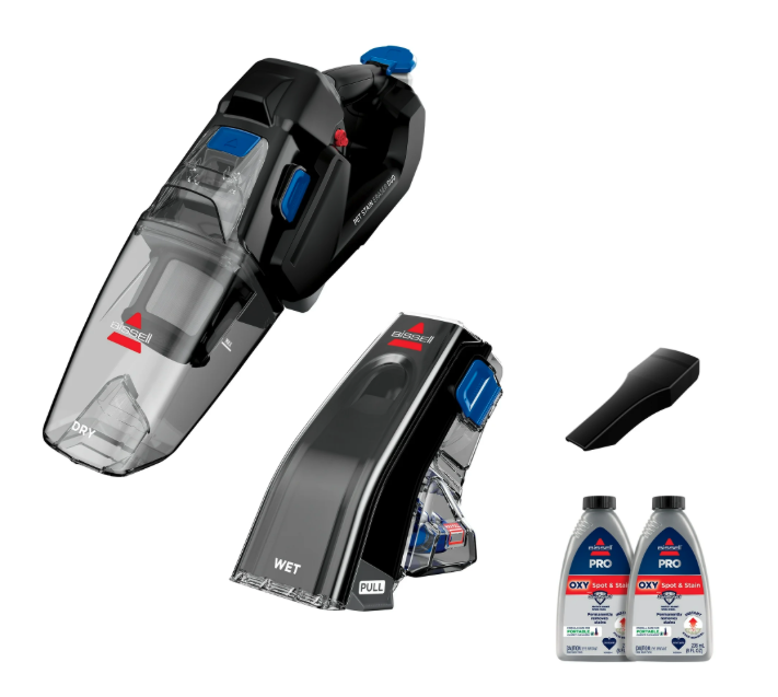 Brand new BISSELL Pet Stain Eraser Duo Cordless Portable Deep Cleaner and Hand Vacuum. 