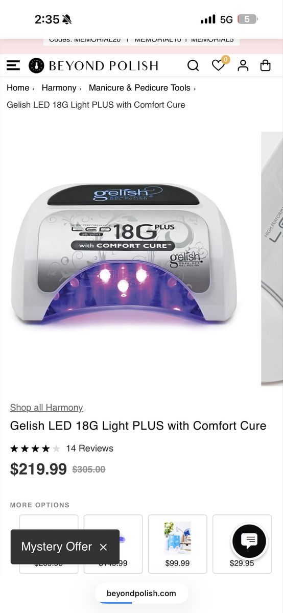 Nail lamp