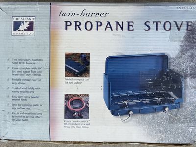 Greatland Outdoors Twin-burner Propane