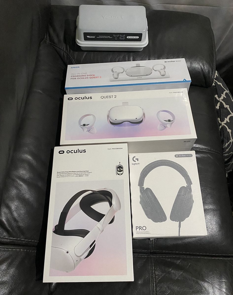 Oculus 256GB META QUEST BUNDLE — Only $275