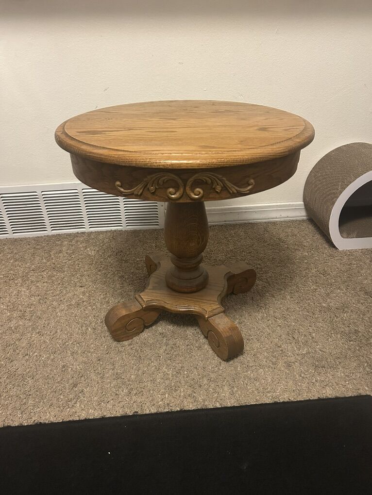 Wooden nightstand/ table