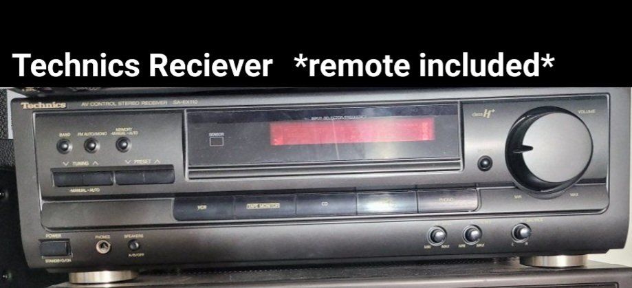 Technics receiver sa ex-110.  *REMOTE INCL.*