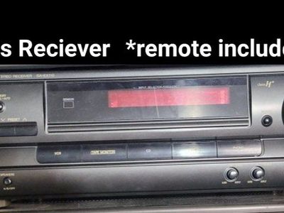 Technics receiver sa ex-110. *REMOTE INCL.*