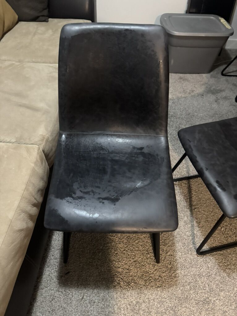 target Leather Office Or Guest Chairs Grey