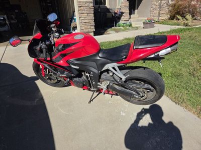Honda CBR600RR Sport Motorcycle Red and Black