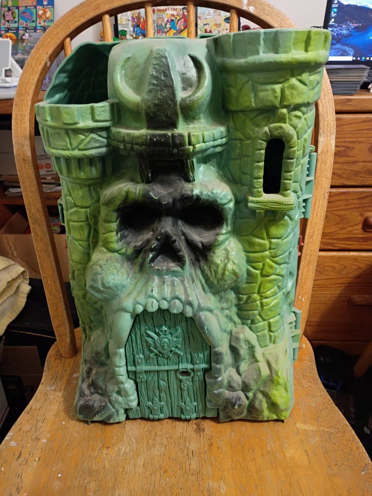 Vintage Mattel Masters of the Universe Castle Grayskull Playset from 1980s