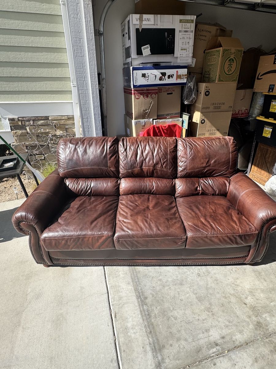 Brown couch