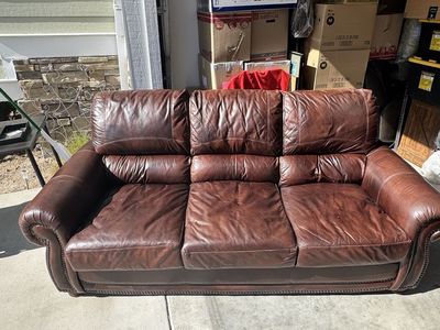 Brown couch