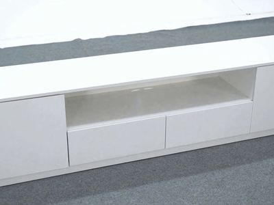 New White Modern TV Stand