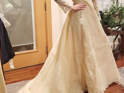 1950s-1960s wedding dress