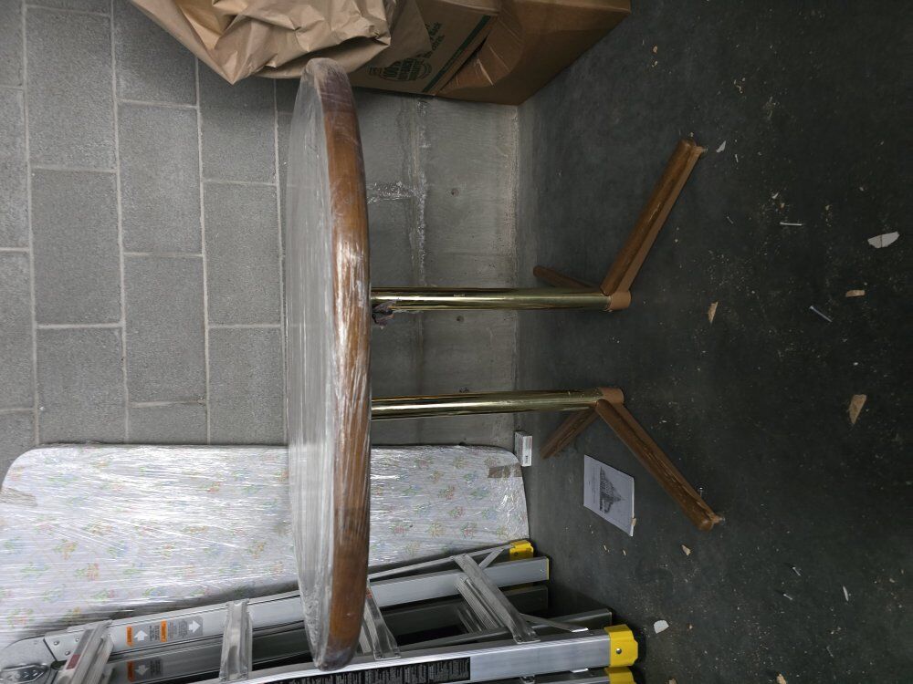 dining room table with leaf extension