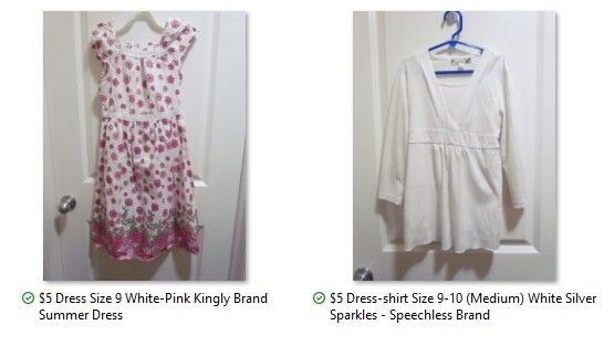 Size 9 Girl's Church Summer Sun Dress and Dress Shirt/Top ~ Easter ~ Wedding Flower Girl