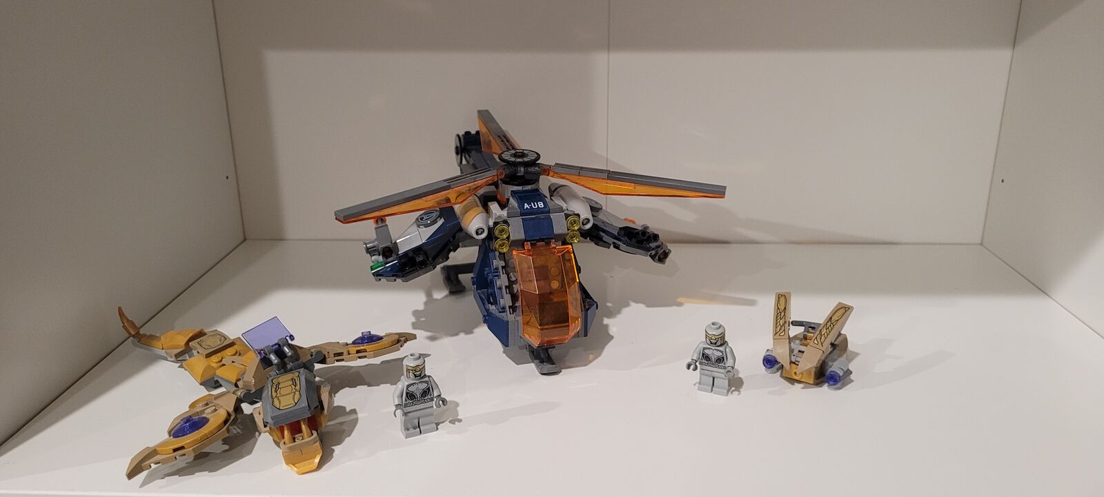 Lego Avenger's Hulk Helicopter Rescue