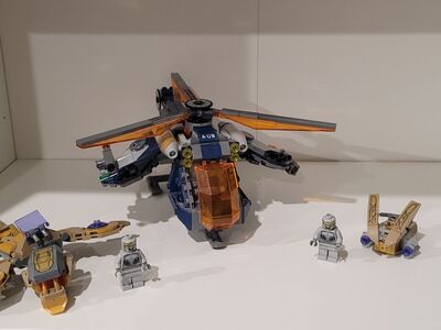 Lego Avenger's Hulk Helicopter Rescue