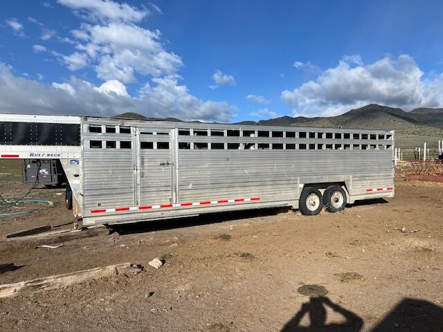 For Sale: 2018 EBY Roughneck cow trailer, known for being one of the toughest, strongest livestock trailers on the market.