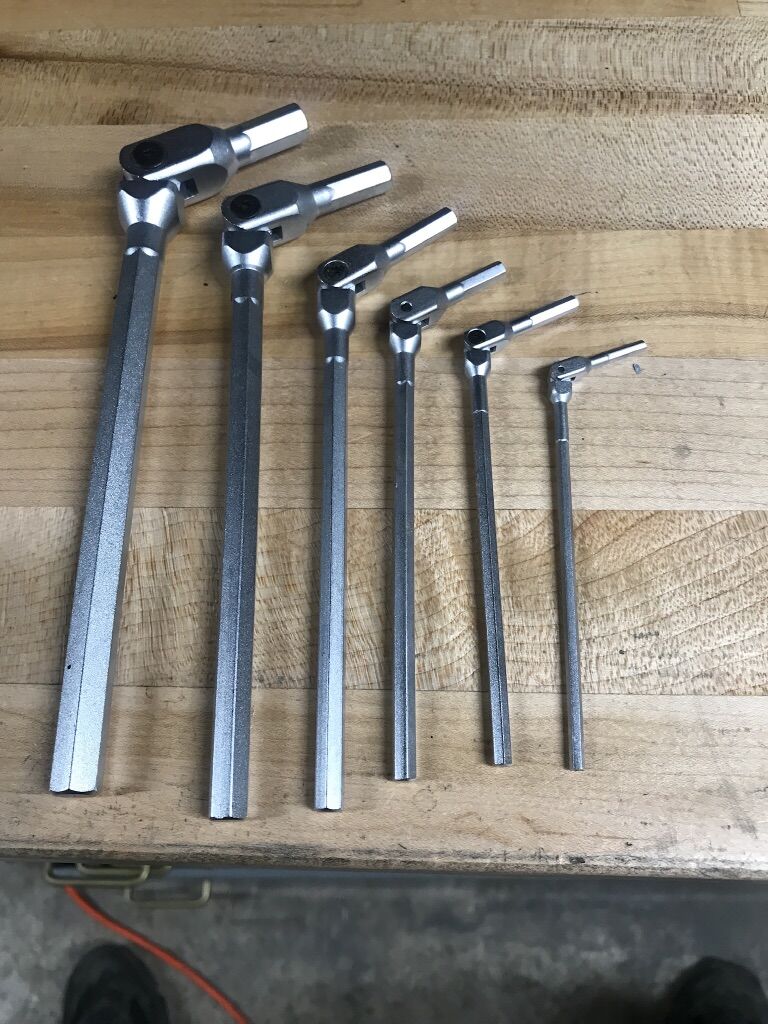 Bondhous Metric Flex Hex Key Set