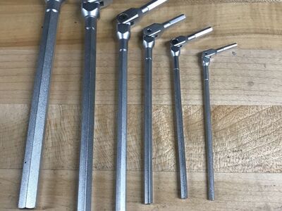 Bondhous Metric Flex Hex Key Set