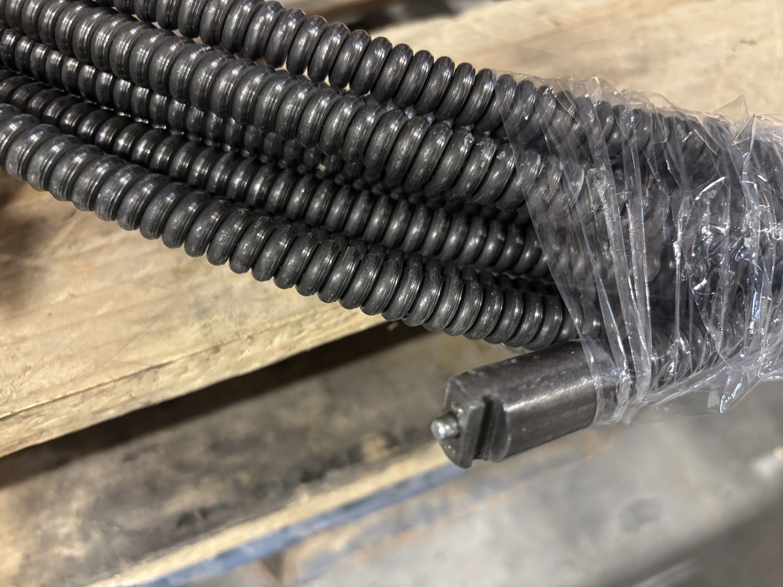 3/8 Inch X 75 feet Solid Core Auger Drain Cleaning Cable