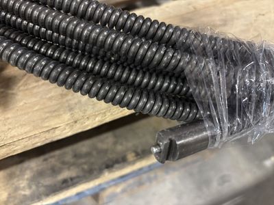3/8 Inch X 75 feet Solid Core Auger Drain Cleaning Cable