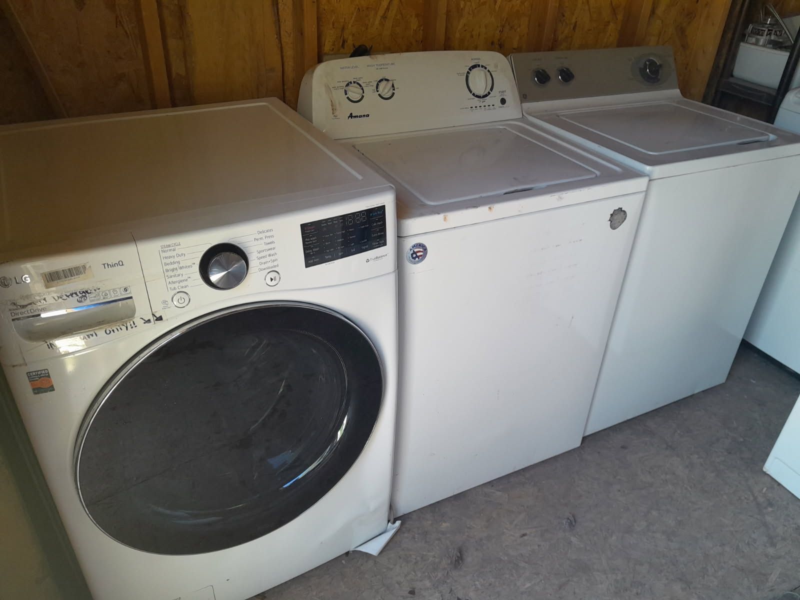 3 Washers To Choose From