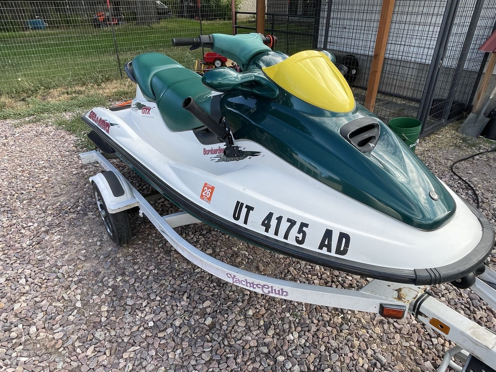 1996 Seadoo GTX jet ski