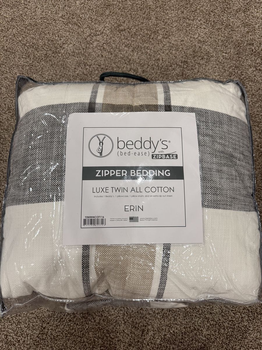 Beddys Erin TWIN Cotton Zipbase 