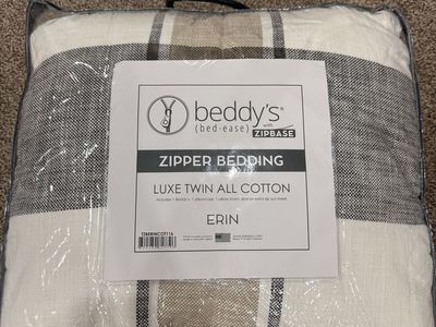 Beddys Erin TWIN Cotton Zipbase