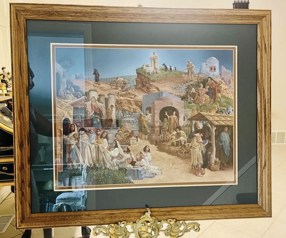 PARABLES BY JAMES CHRISTENSEN FRAMED LIMITED PRINT