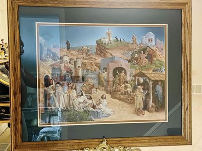 PARABLES BY JAMES CHRISTENSEN FRAMED LIMITED PRINT