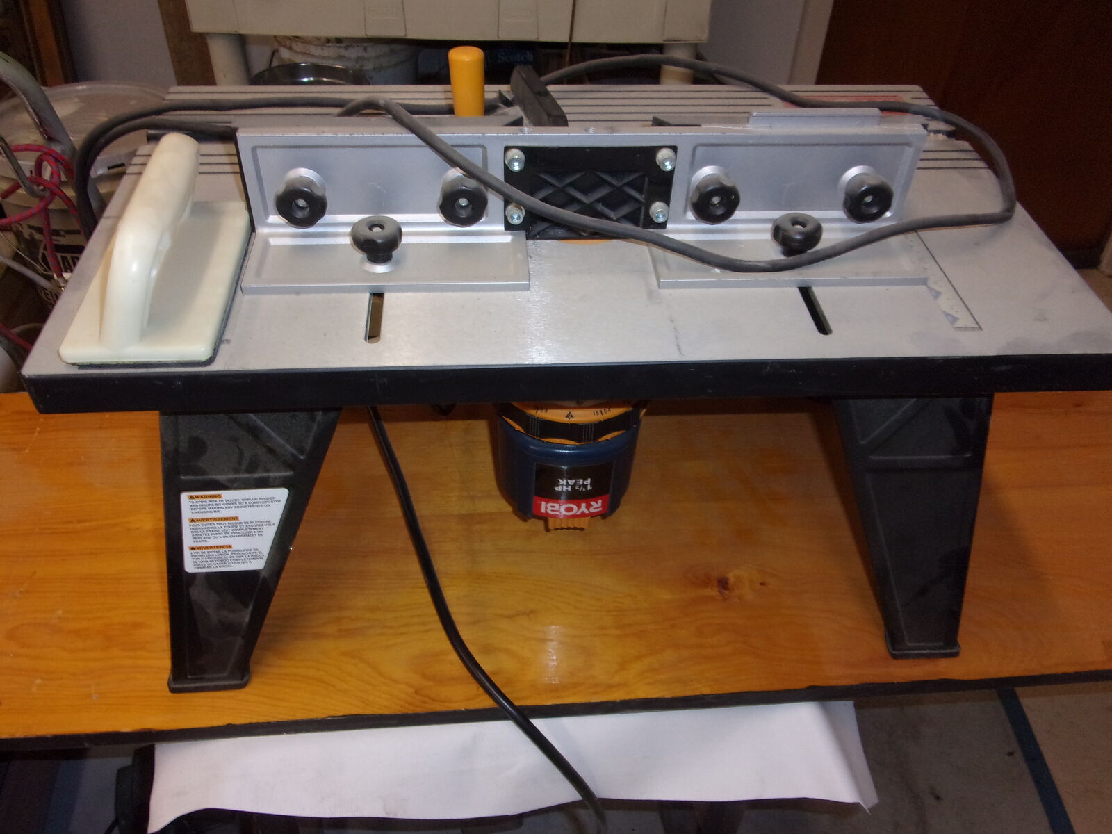 Ryobi miter Table & router 1 1/2 hp