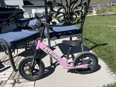 Pink Strider Bike