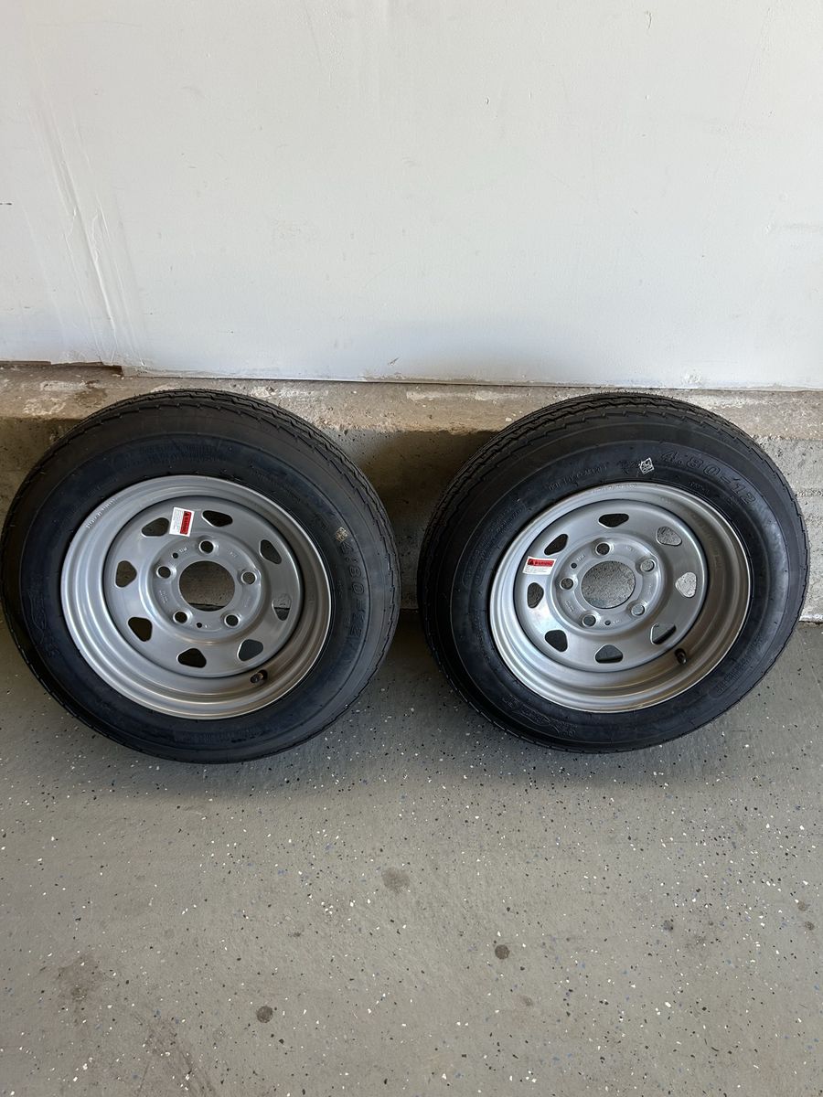 Karavan Utility Trailer Wheel Tire Combo