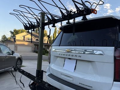 Alta Racks 6-Bike Vertical Hitch Rack for Vehicle