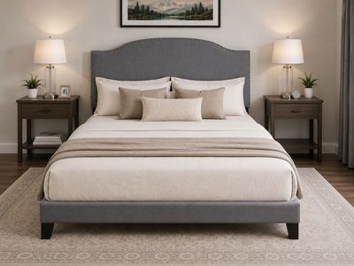 NEW IN BOX king bed frame