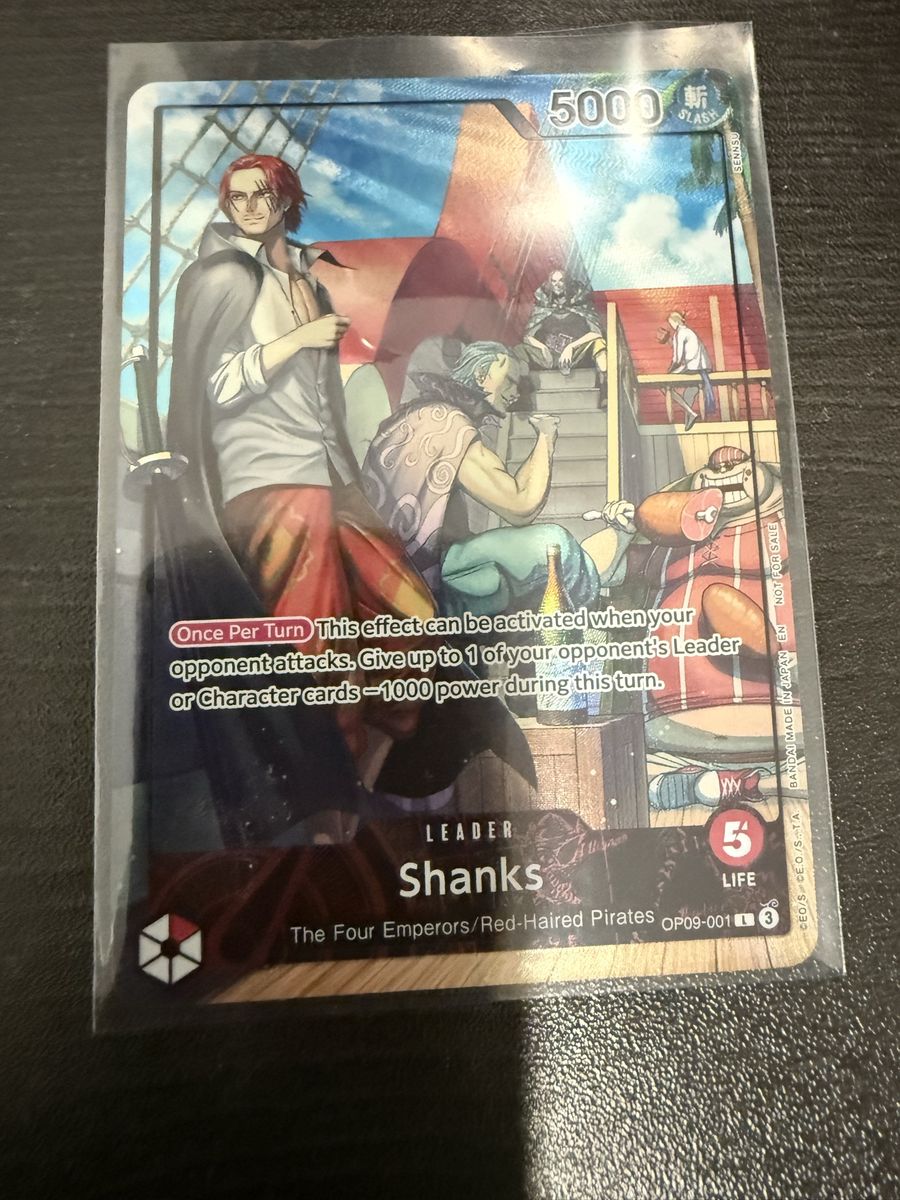 Shanks (2025 PSA Magazine Promo) OP09-001